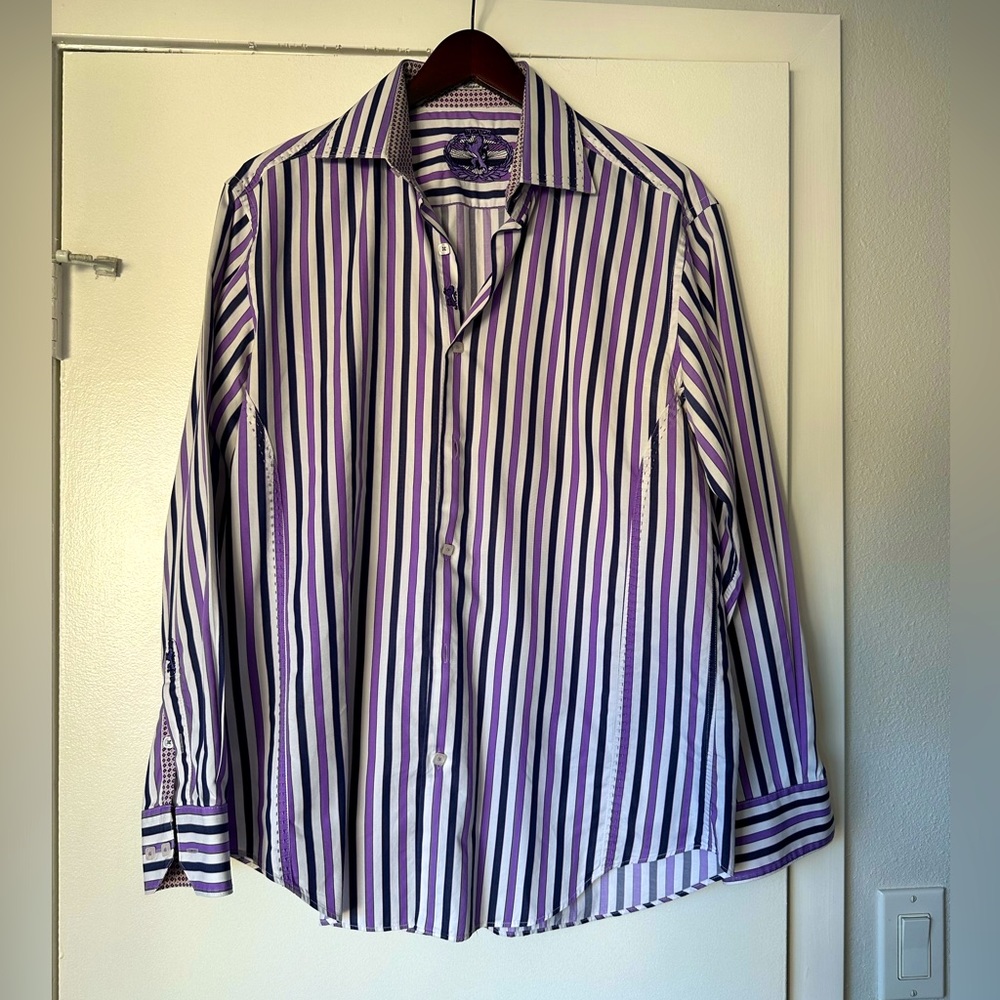 Men’s Bugatchi dress shirt, size large
